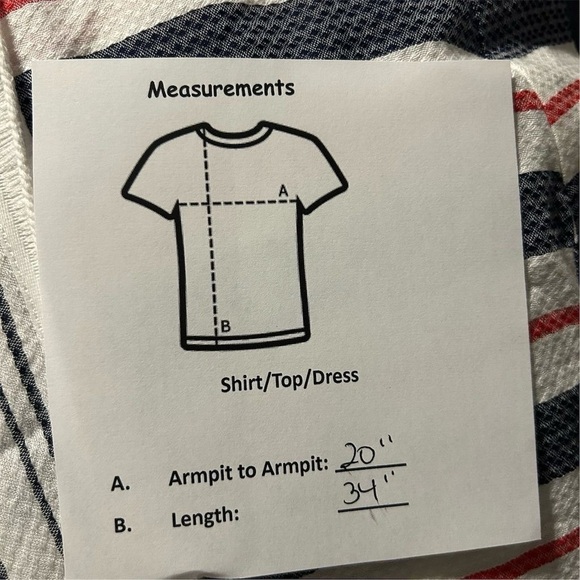 Vivi by Violet Weekend Women's Striped Sleeveless Dress M Side Pockets - Picture 8 of 8